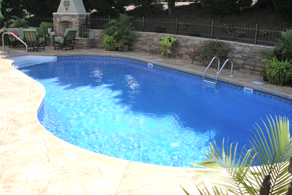 Serene Pool Concrete swimming Pool Design temp